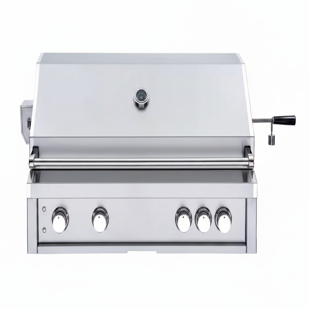 40-Inch 5-Burner Built-In Natural Gas Grill