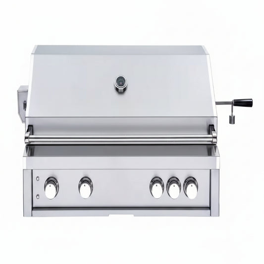 40-Inch 5-Burner Built-In Natural Gas Grill