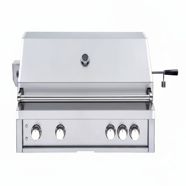 40-Inch 5-Burner Built-In Natural Gas Grill